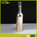375ml Electroplated Glass Alcohol Bottle